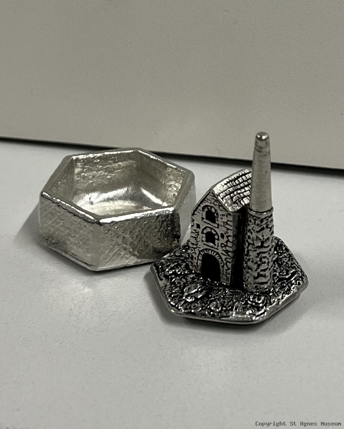 Small Pewter Trinket Box product photo